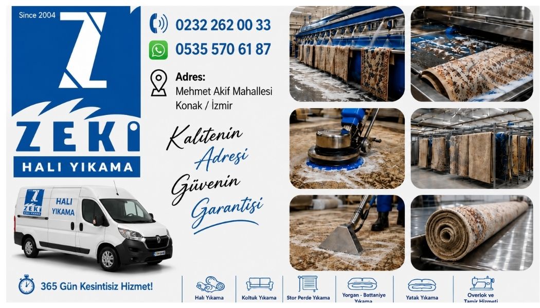 Konak Mehmet Akif Mahallesi Halı Yıkama